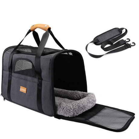 Collapsible Pet Travel Carrier 18x12x12